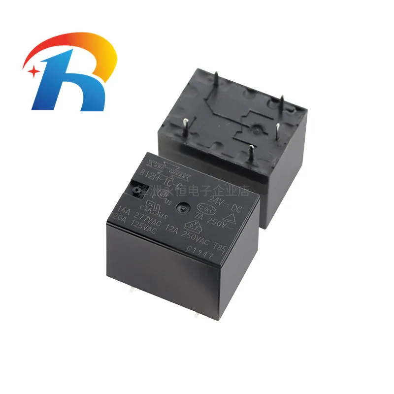 5 шт./лот 100% новый реле 812H-1C-C-12VDC 812H-1C-C-24VDC 812H-1C-C-5VDC 812H 1C C 12V 812H-1C-C DC24V 12A 5V 24V 4 контакта |