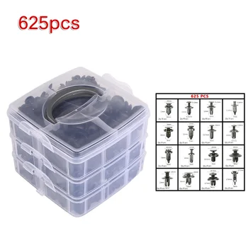 

Car Fastener Clip Side Skirt Bumper Door Trim Push-In 16-Size Retainer Rivets