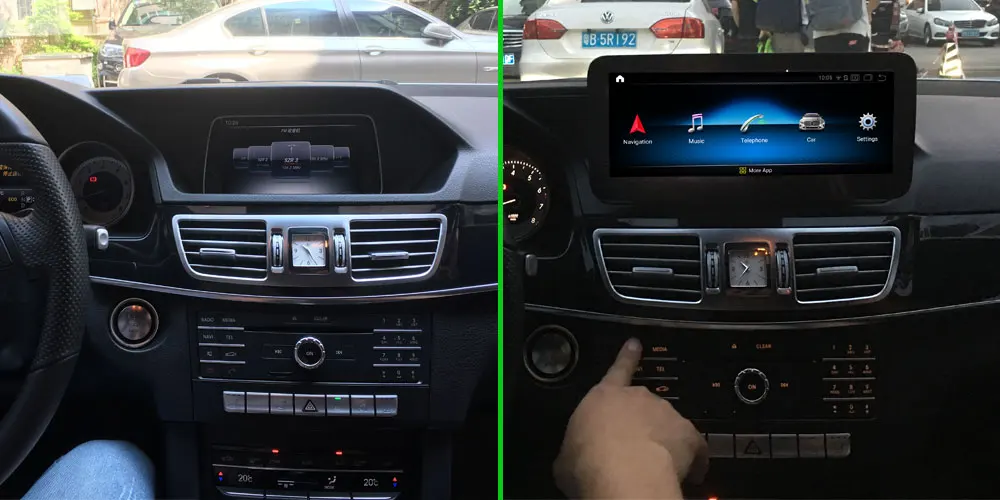 Модернизированный автомобильный Экран специально для Mercedes Benz E class E260L W213 NTG 4,0/4,5/5,0 автомобиля gps media player
