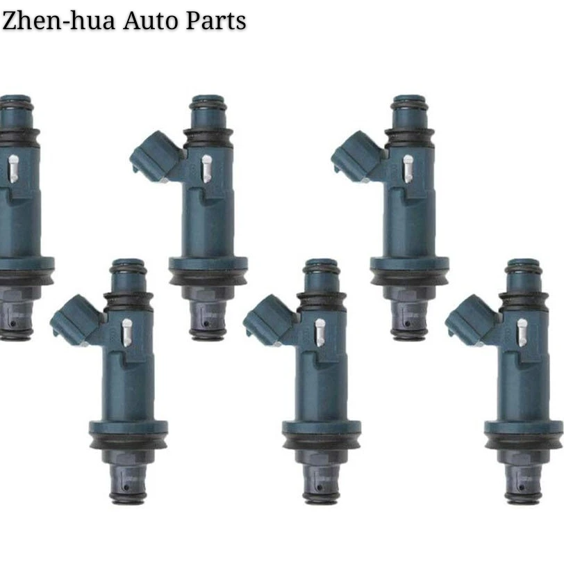 6x 23250-20020 23209-20020 23209-0A010 Топливная форсунка для LEXUS на ES300 1997~ 1998 RX300 1998~ 2002 3.0L 1MZ автомобильные аксессуары