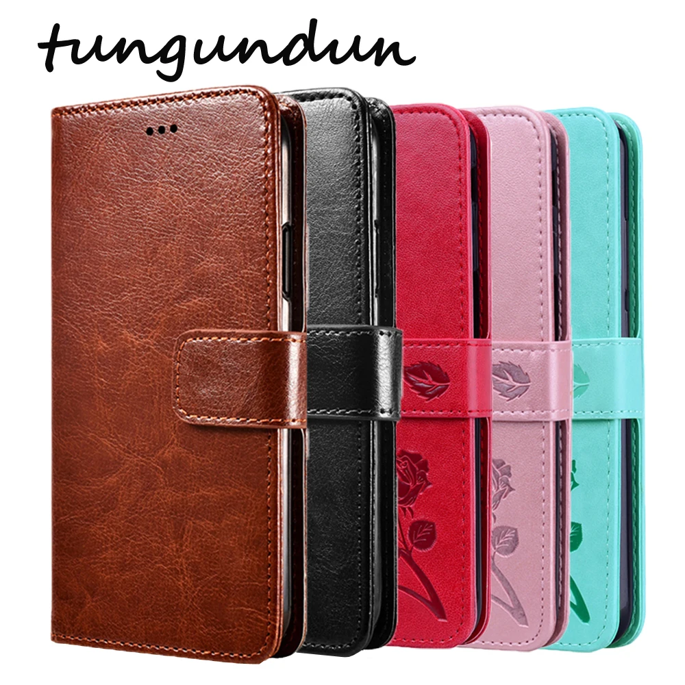 

For Leagoo M13 Case Stand Style PU Leather Flip Silicone Back Cover For Leagoo M13 Mobile Phone Wallet Capa Bag 6.1 inch
