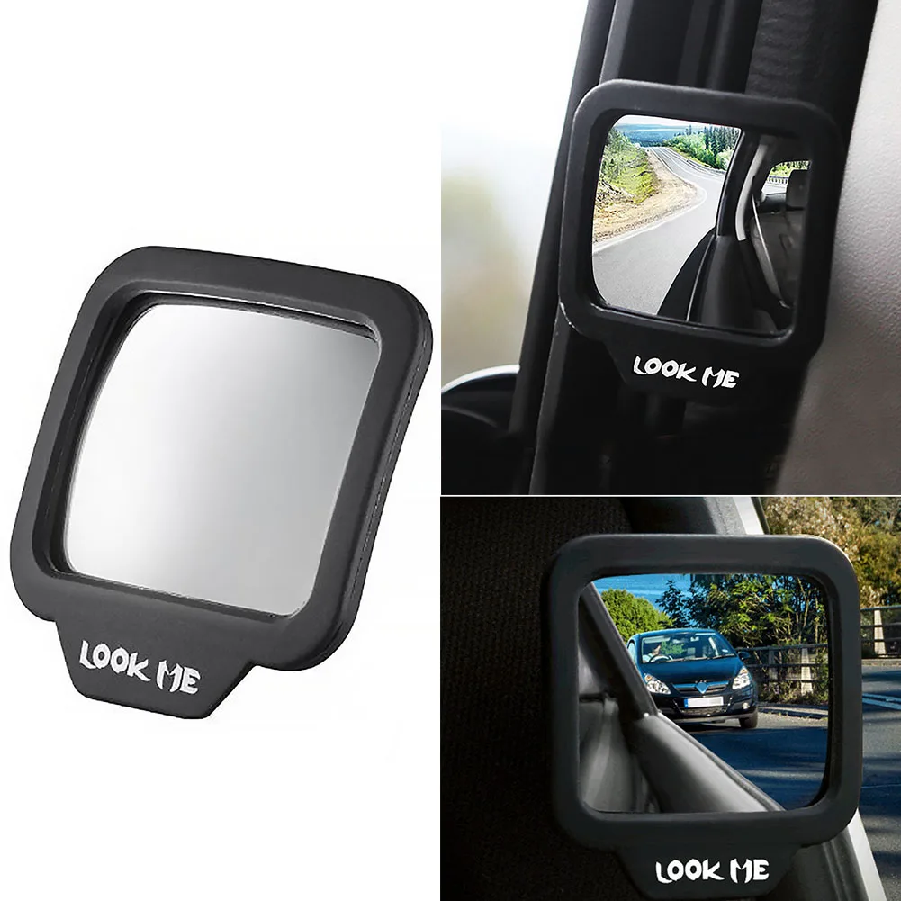 

270 Degrees Wide Angle Car Extra Rearview Mirror Blind Point Eliminate For Safe