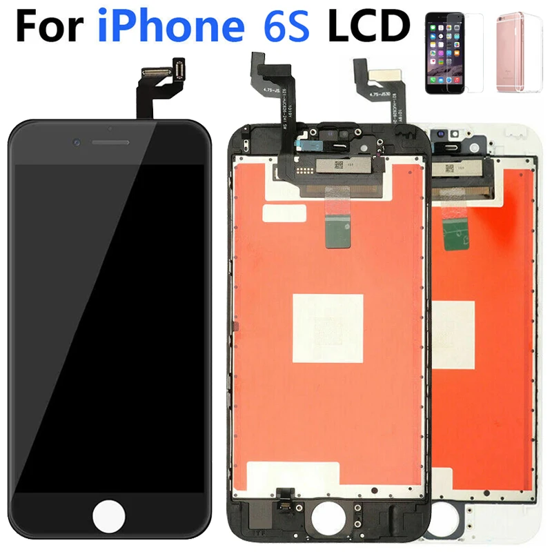 AAA screen LCD display for iPhone 6S Completely installed touch digitizer replaced Speaker Camera | Мобильные телефоны и