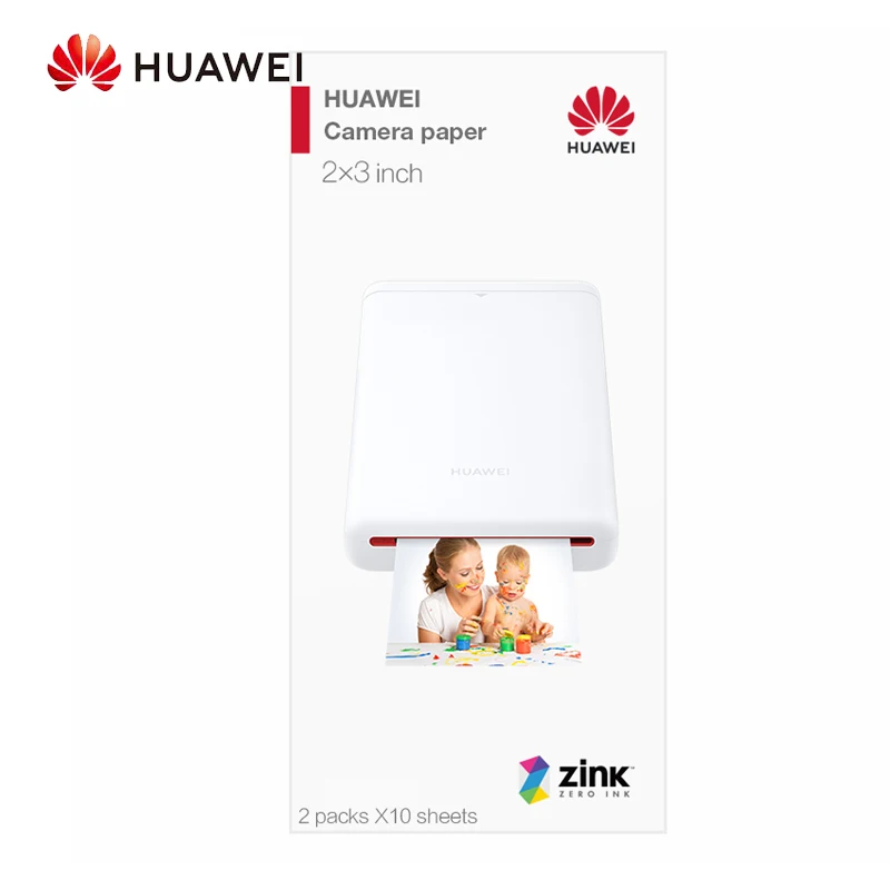 

Original Huawei AR Portable Photo Pocket Zink Printer DIY Share Paper Bluetooth 4.1 20 per pack