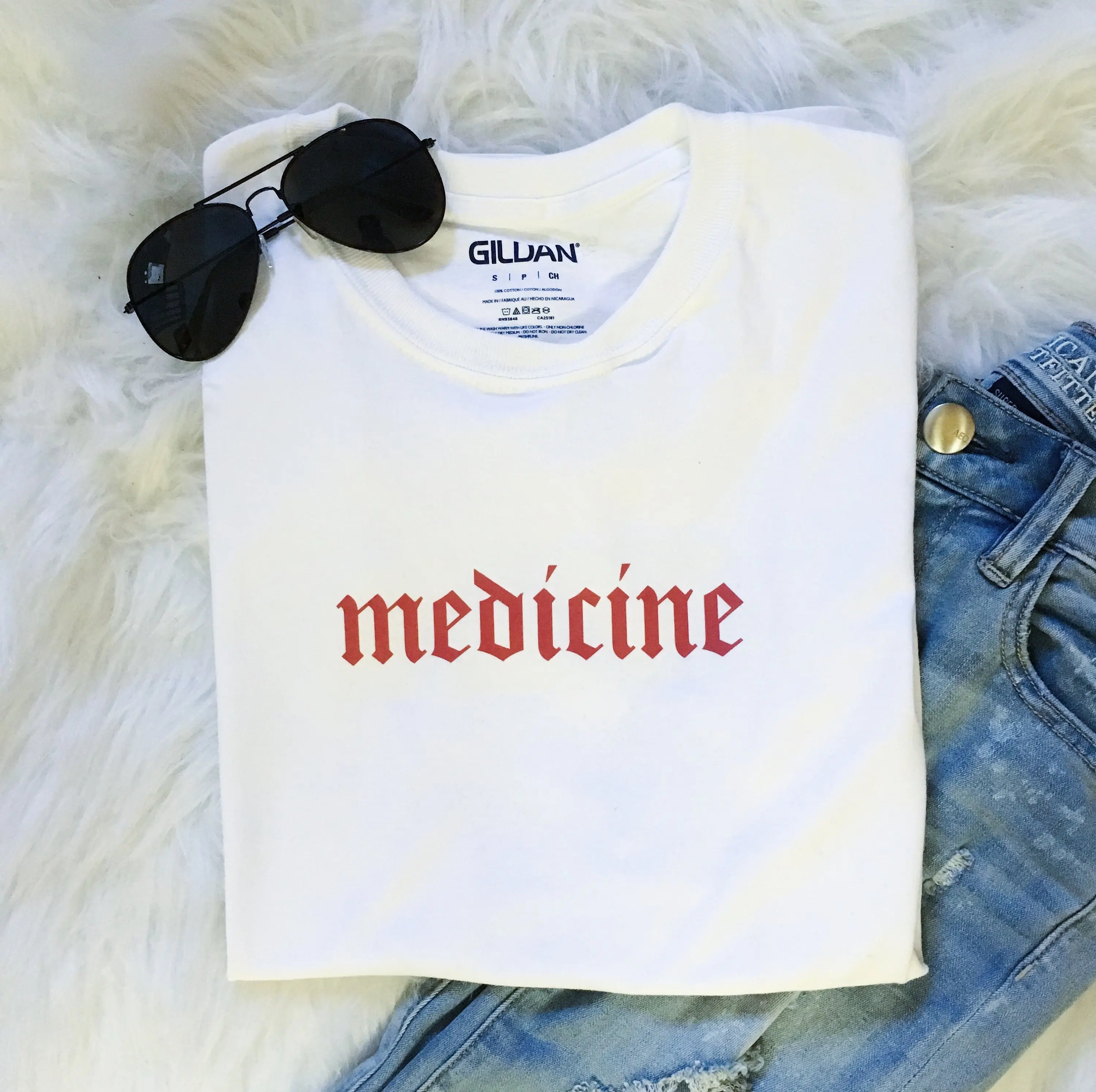 Cute Medicine T-shirt Women H-styles 