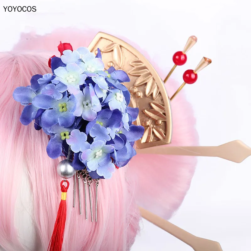 Женский костюм для косплея YOYOCOS DokiDoki R Honkai Impact Yae Sakura Kinmono 3| |