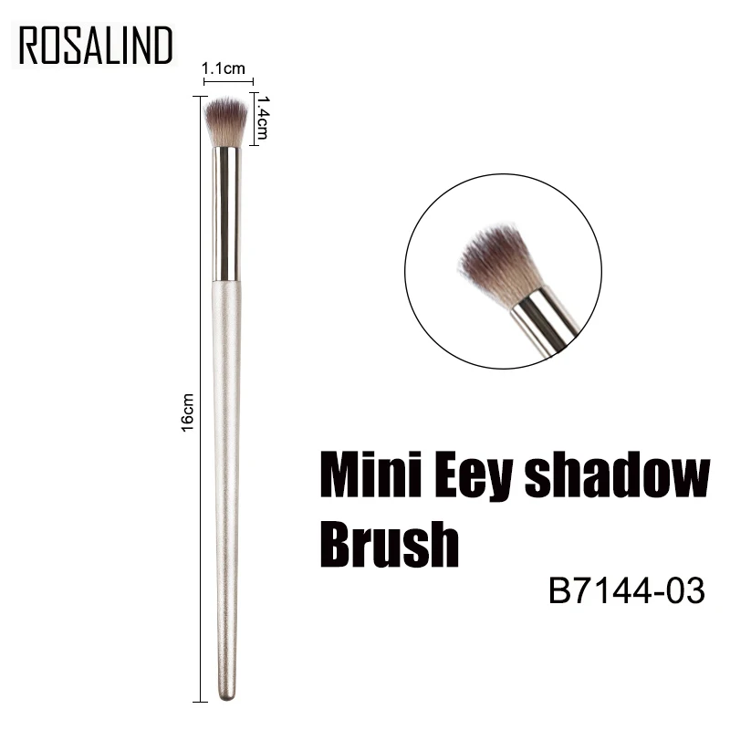 ROSALIND аппликатор теней для век, губка, кисть, палочка для фокусов, штамп, палитра для макияжа глаз, двойной кузнечный аппликатор, косметические инструменты - Цвет: B714403