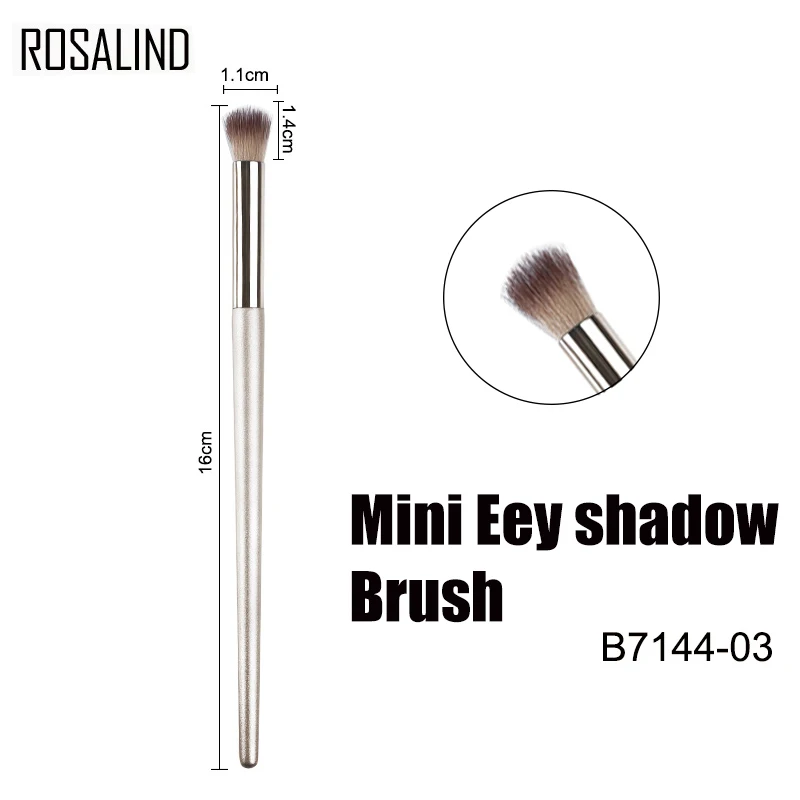 B714403 ROSALIND аппликатор теней для век, губка, кисть, палочка для фокусов, штамп, палитра для макияжа глаз, двойной кузнечный аппликатор, косметические инструменты - Цвет: B714403
