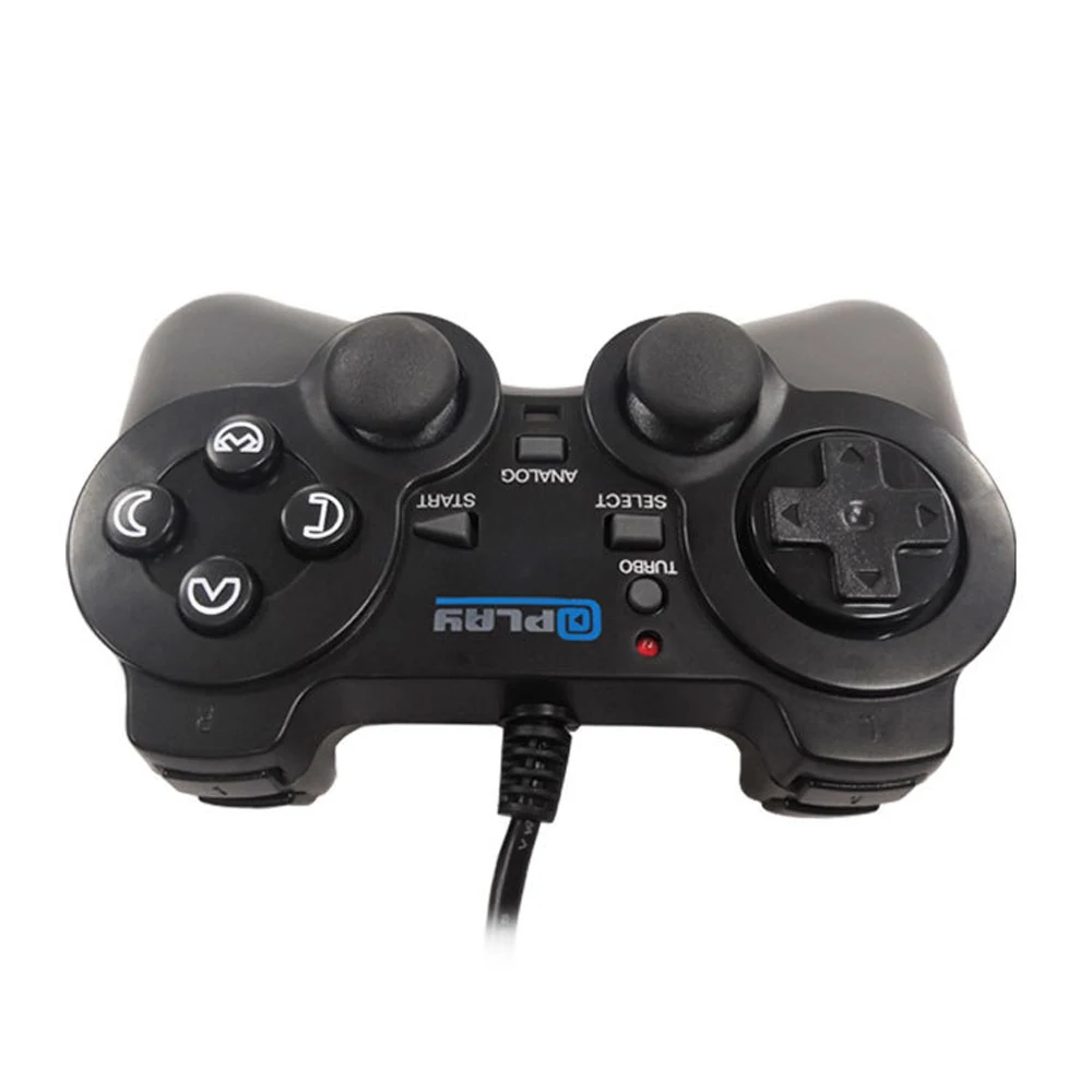 1 шт. 2 шт. 5 шт. проводной игровой контроллер вибрации геймпад для sony для PS2 контроллер Джойстик для playstation 2