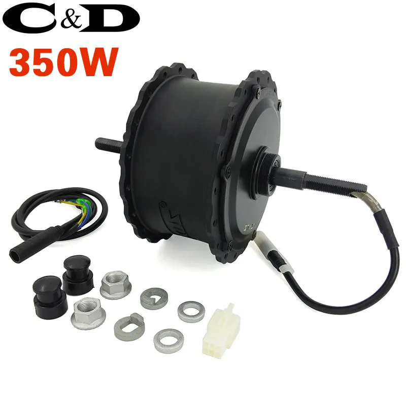 Sale 48V 350W-750W High Speed Brushless Gear Hub Fat Bike Motor E-bike  Motor Rear  Wheel Drive for 175 mm 190mmFork MXUS Brand 3