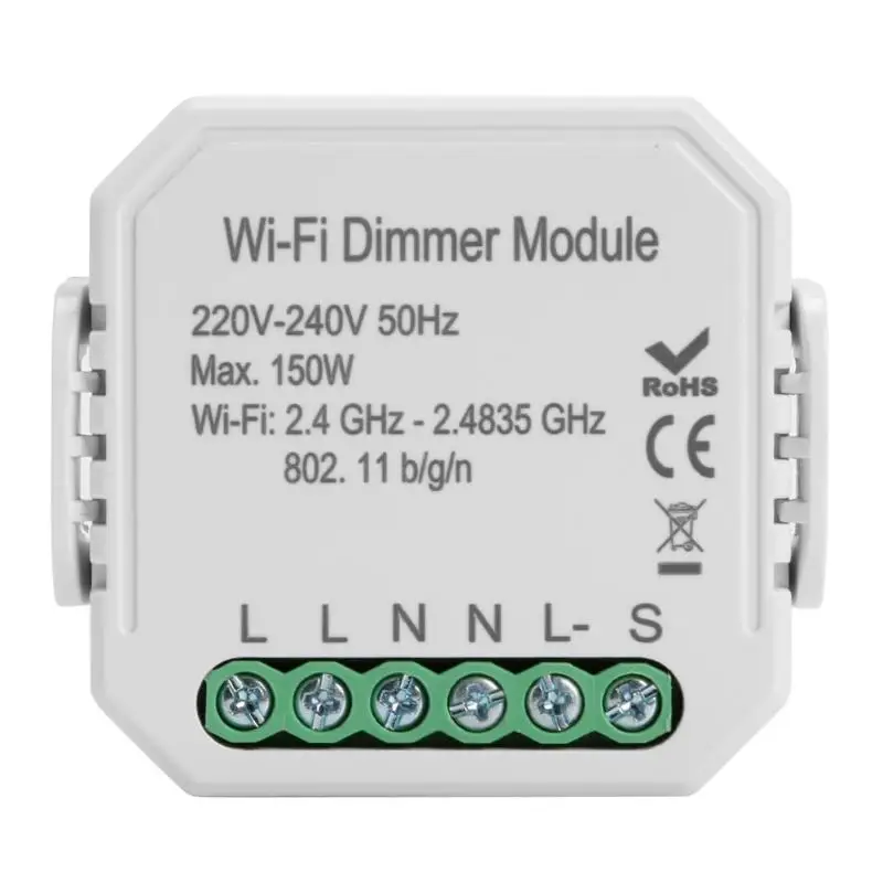 

Tuya Smart WiFi DIY Dimmer Module for Alexa Google Assistant Voice Control
