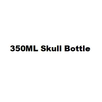 350ML Skull Bottle Стеклянный Череп дизайн 16 унций с ручкой бутылки - Цвет: 350ML Skull Bottle