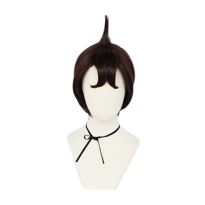 Парик для косплея Game Danganronpa Hifumi Yamada термостойкие синтетические волосы мужчин