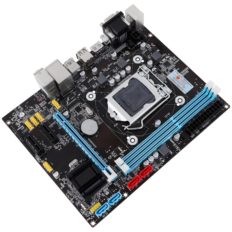 HUNNANZHI B85 M ATX USB3.0 SATA3 PCI E SSD 32G двойные каналы Поддержка DDR3 памяти и Ксеон E3 V3 V4