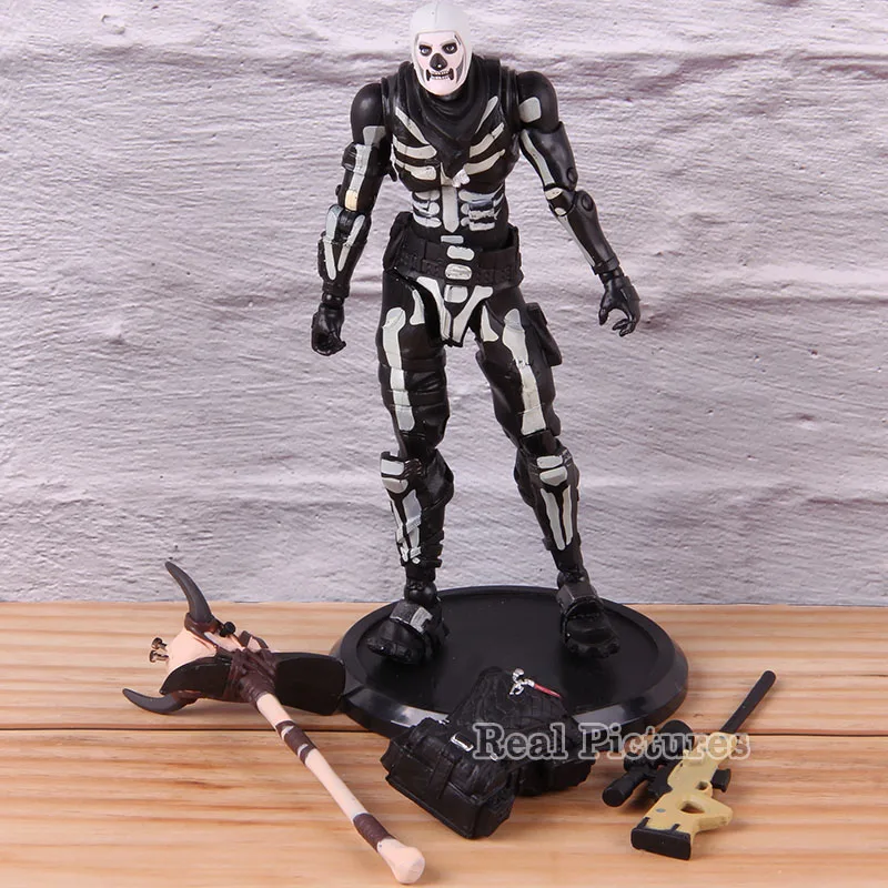 Череп Trooper Raptor игра фигурка ПВХ Коллекционная модель игрушки украшение кукла подарок - Цвет: A no colorful box