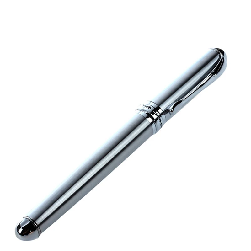Перьевая ручка JinHao X750 серебристая CT и 911 стальная перьевая с 0 38 мм дополнительный