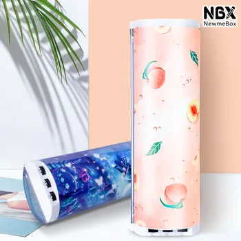 

Cute Cartoon Pencil Case Quicksand Sequins Mechanical Combination Lock Pencil Box With Mirror Calculator School Stationery Box