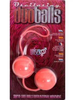 

Vaginal balls soft MARBILIZED DUO BALLS PINK