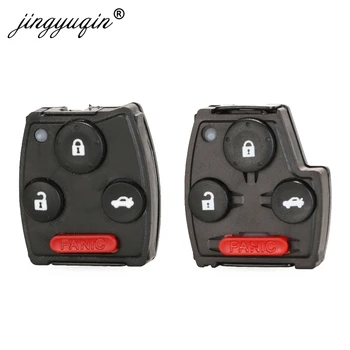 jinyuqin 200pcs Pad pulsante per Honda Accord Civic CRV Odysser Pilot Fit 2007-2013 Sostituire chiave del tasto interno di caso Fob