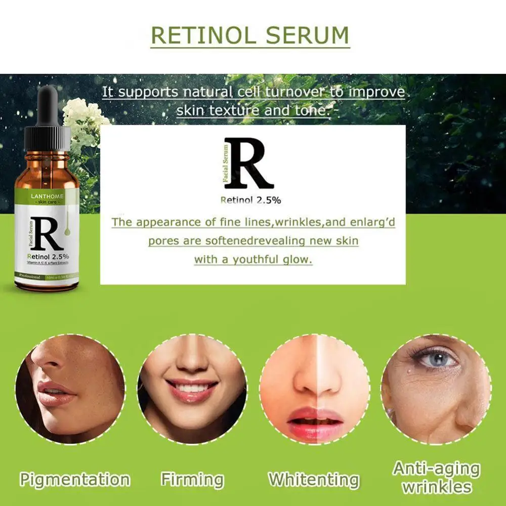 Face Serum Vitamin C Retinol 2.5% Serum Firming Repair Skin Anti Wrinkle Anti Acne Anti Aging Serum lifting Skin Care Face Serum Vitamin C Retinol 2.5% Serum Firming Repair Skin Anti Wrinkle Anti Acne Anti Aging Serum lifting Skin Care