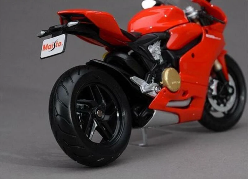 1:12 1199 Panigale красный литой мотоцикл для Ducati игрушечный мотоцикл Детский Рождественский подарок