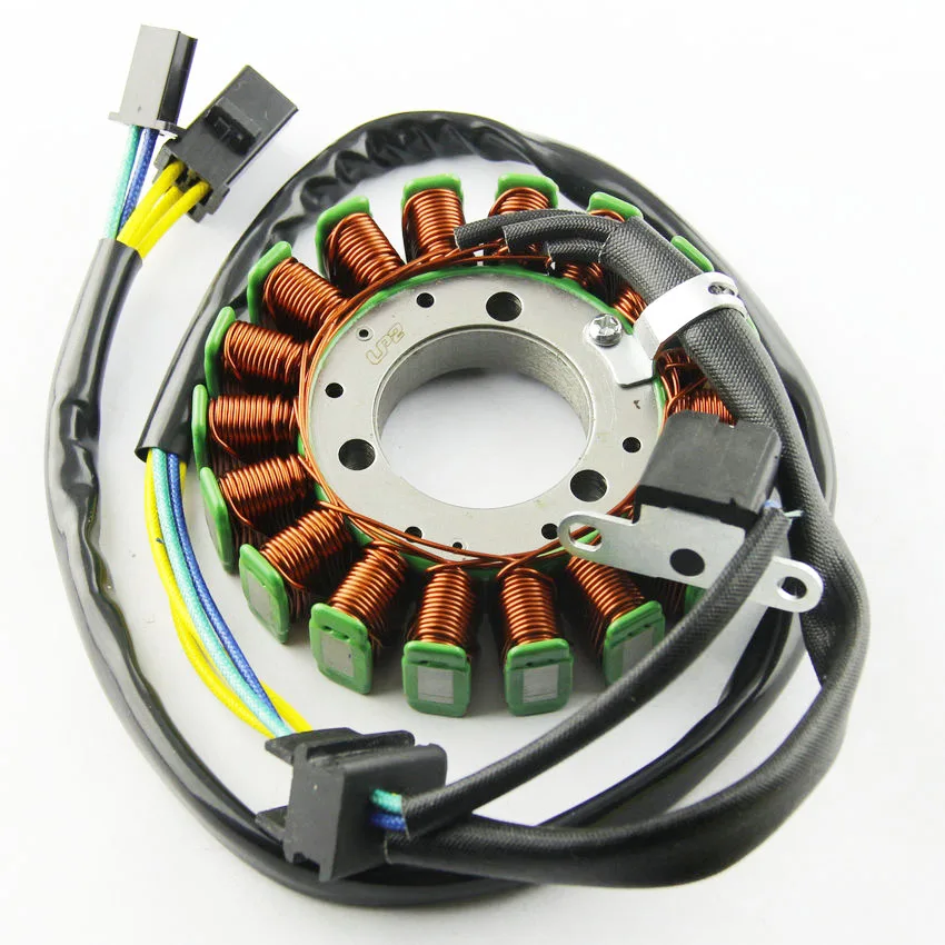 Мотоцикл магнитная катушка статора 18 полюсов 12V катушки для Suzuki 32101-13F00 3210113F00 GZ250 Marauder 1999-2011