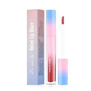 

6 colors polarized lip gloss liquid lipstick shiny lip flash lasting moisturizing gloss long pearly mermaid V5C2