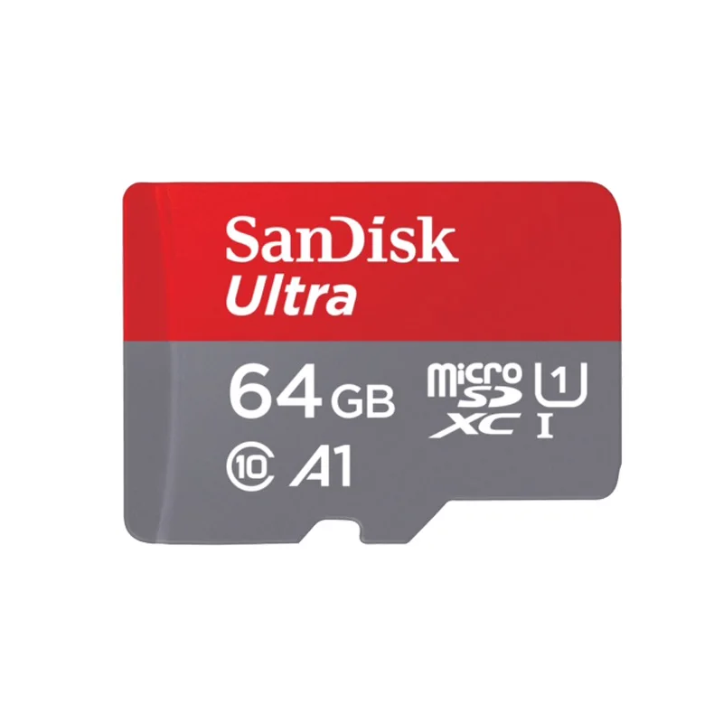SanDisk Micro SD 16 Гб карта sd 32 Гб карта памяти TF 64 ГБ 128 ГБ microsdh microsd 64 ГБ флешка микро сд на телефон адаптер микро sd карты телефоны флэшки микро флешка убийца карта памяти 32gb - Емкость: A1-TF-64GB-Standard