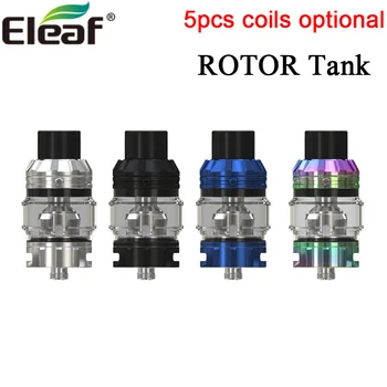 

Original Eleaf Rotor Sub ohm Tank 5.5ml/2ml Atomizer 810 drip with 0.2ohm HW-T /0.15ohm HW-M coil E Cigarettes Eleaf Rotor Tank