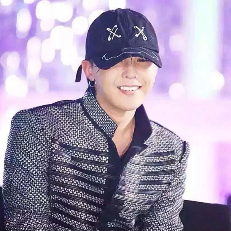 

GD INS PEACEMINUSONE Metal Pins Baseball Cap HIP-HOP Swag Hat