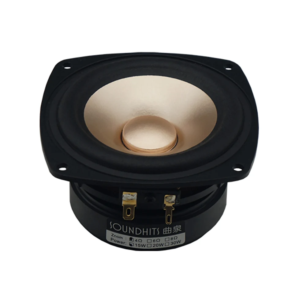 AIYIMA 1Pcs 4 Inch Full Range Speaker Home Theater Music Sound Loudspeaker 8 Ohm 15W DIY HIFI Power Amplifier Audio | Электроника