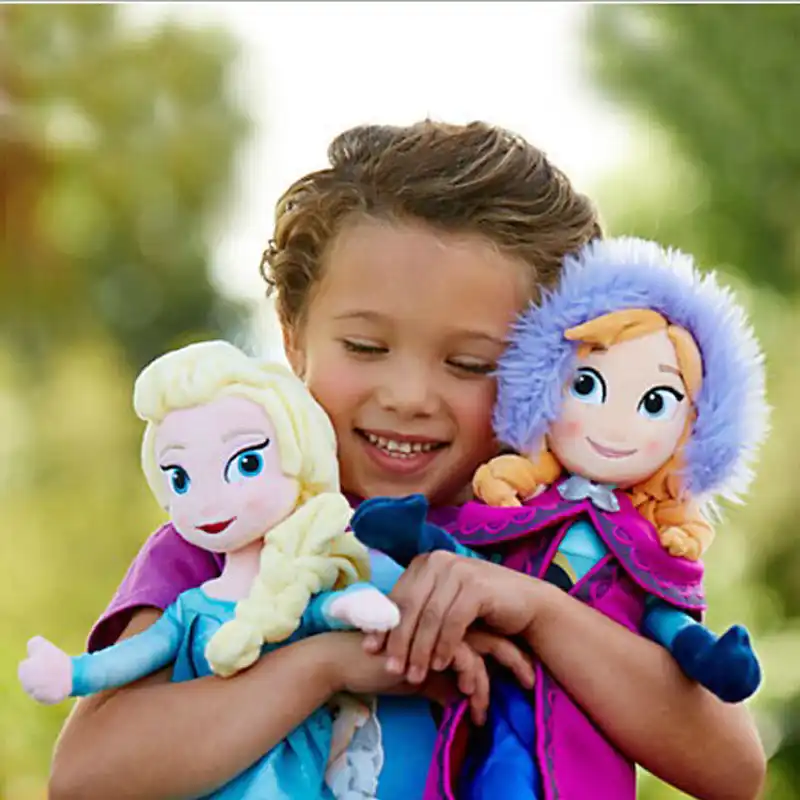 elsa and anna stuffed dolls
