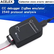 CC Debugger ZIGBEE emulator supporto di aggiornamento on-line shell originale di qualità originale 2540 2541 2530 di analisi di protocollo