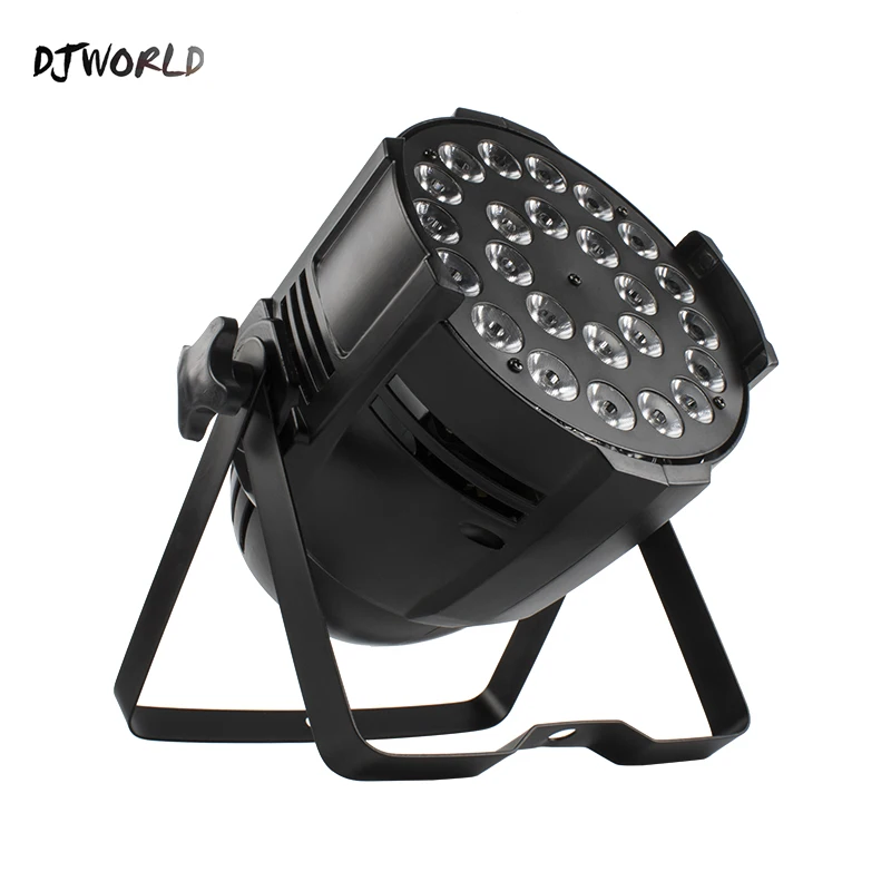 DJworld большой алюминиевый сплав светодиодный 24x12 Вт 4в1 и 24x18 Вт 6в1 светодиодный RGBW Par огни DMX512 профессиональное студийное диджейское оборудование