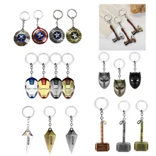 O vingador chaveiro chaveiro homem passado máscara liga chaveiro acessórios pingente chaveiro encantos chaveiros para senhoras