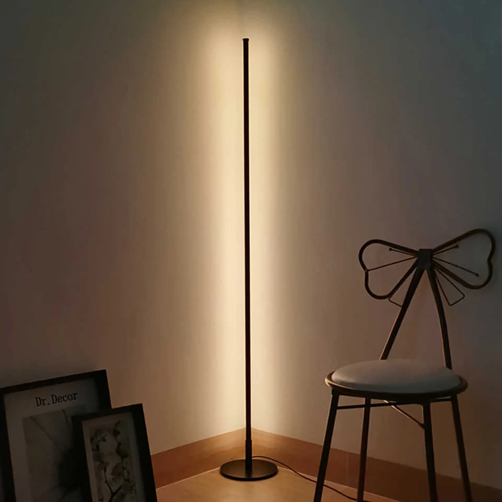 40/80Cm Nachtlampje Moderne Led Hoek Vloerlamp Afstandsbediening Kerst Verlichting Staande lampen|Vloerlampen| - AliExpress