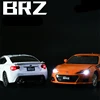 1/32 Subaru BRZ Alloy Sports Car Model Diecast Simulation Metal Toy Vehicles Car Model Sound Light Collection Childrens Toy Gift 5