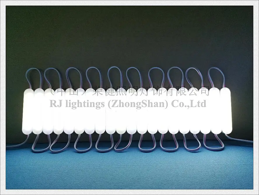 Светодиодный светильник Модуль для вывески COB с объективом DC12V 2 4 W 240lm 72mmX17mmX8mm IP65
