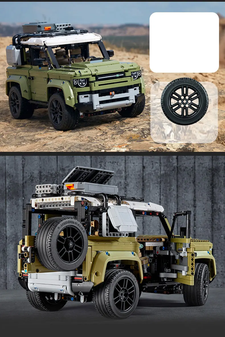 Новинка, MOC Technic, супер защитник, супер-автомобиль, гонщик, внедорожник, гоночный автомобиль, спортивный автомобиль, строительные блоки, наборы, комплекты кирпичей, подарки