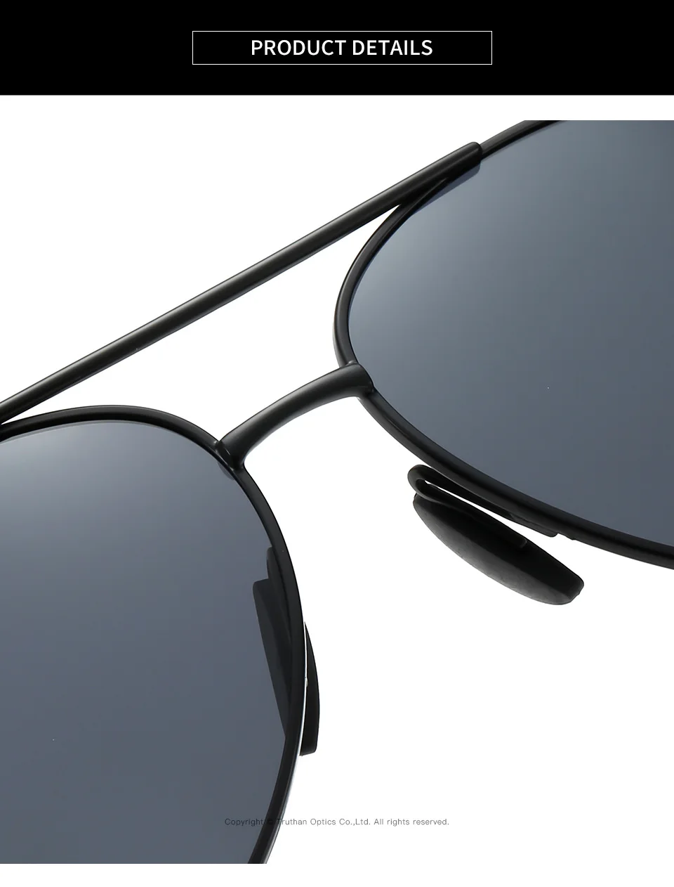 Mens Classic Pilot Metal Sunglasses Spring Hinge with Polarized+UV400 Lenses Driving Sun Glasses for Men Fishing Sunglass 1097