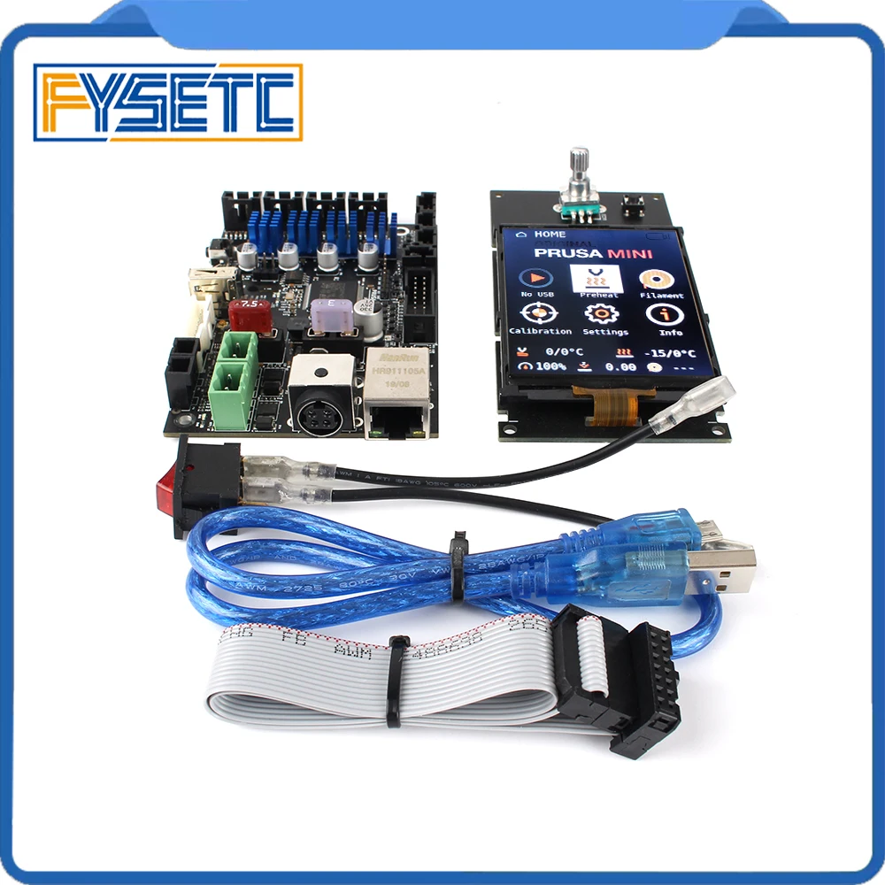 Clone Prusa Mini Buddy Board Tmc2209 Driver com Lcd Compatível com Prusa Firmware - Imagem 5