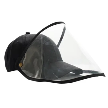 

Protective Cap Full Face Mask Drip Protection Cap Sun Hat Unisex Removable