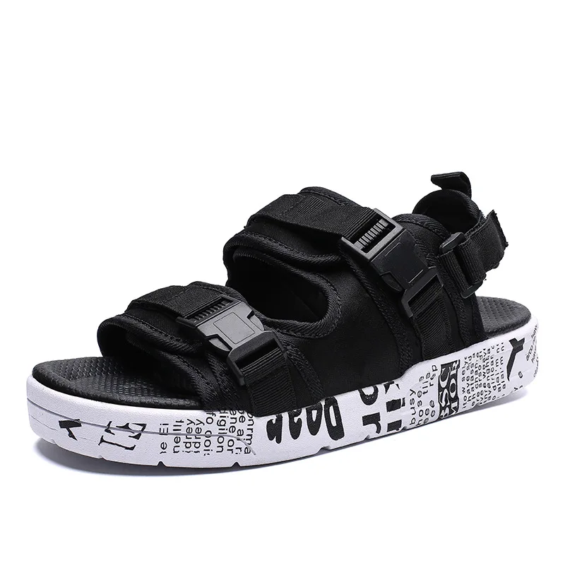 

2019 Summer Hot Selling Men Open Toe Sandals Fashion Casual Shoes Men's Double Purpose Sandals