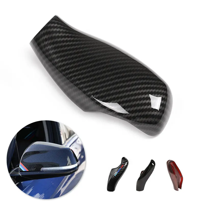 For BMW 5 6 7 Series G30 G32 G11 G12 X3 G01 X4 G02 Car Gear Head Shift Knob Cover Handbrake Grip Case Carbon Texture Shell | Автомобили и