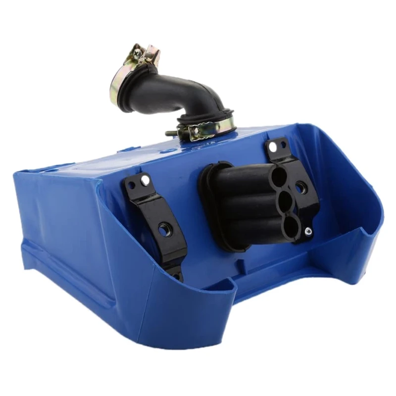 Bewitched ZHANGHANG Montaje de Filtro de Caja de Aire Azul Apto para Yamaha Peewee PW80 PW 80 Bicicletas de Suciedad Pit