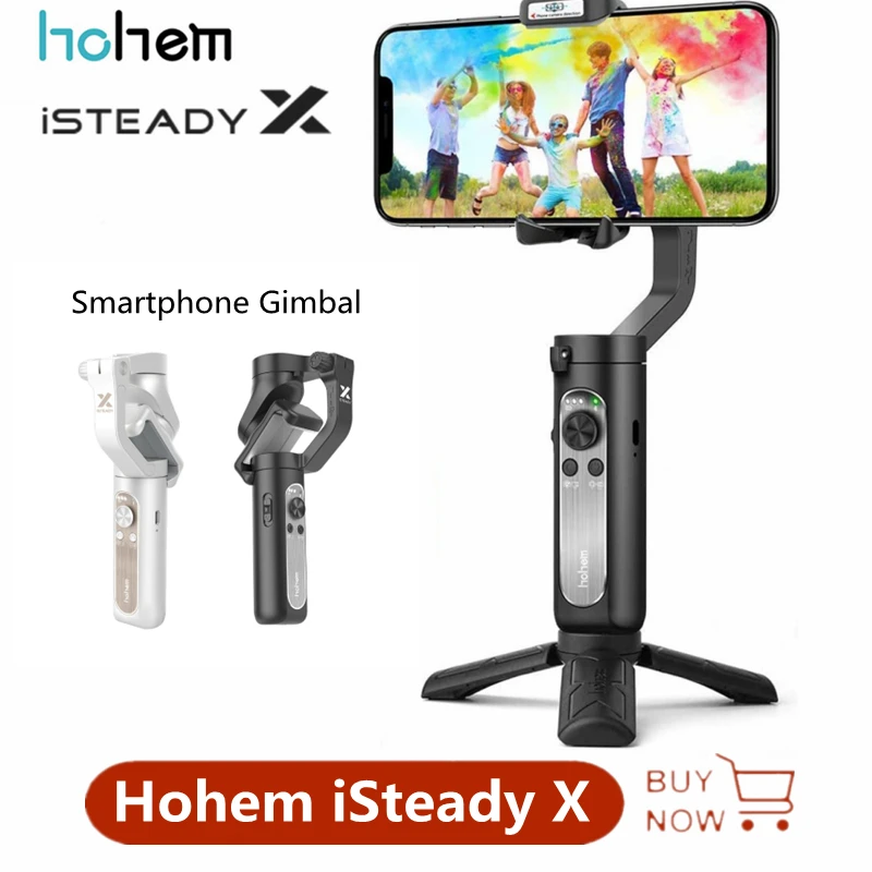 Hohem iSteady X Q шарнирный 3-осевой складной карданный стабилизатор для смартфона