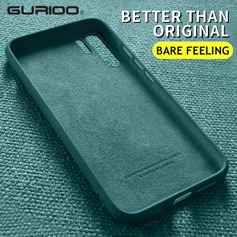Original Silicone Phone Cover For Xiaomi Mi 10 9 CC9 Pro 8 SE Lite 5X 6X Mix 2 2S 3 Note Redmi K20 K30 Liquid TPU Case |