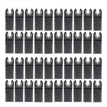 

40Pcs/Set Multi-Functional Oscillating Saw Blades High Carbon Steel Cutter Discs Hand and Power Tool Accessories