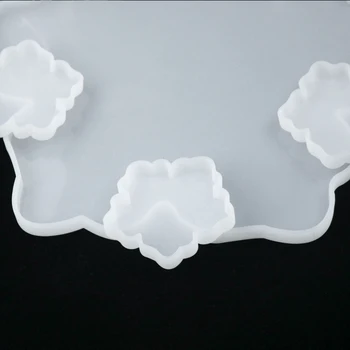 

Silicone Agate Coaster Pad Casting Mold Resin Making Epoxy Mould Craft Tool DIY SP99