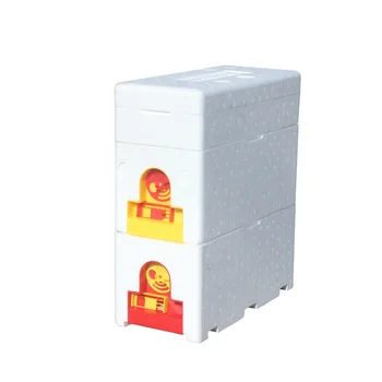 

Multi-Functional Queen Bee Hive Plastic Foam Material Double Box Queen Rearing Beehive Beekeeping Tool Bee Nest